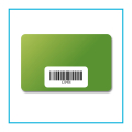 Card in Pura cellulosa con barcode